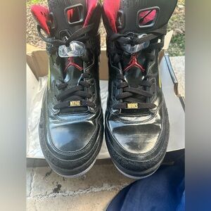 Jordan Spizike Black Varsity Red Stealth